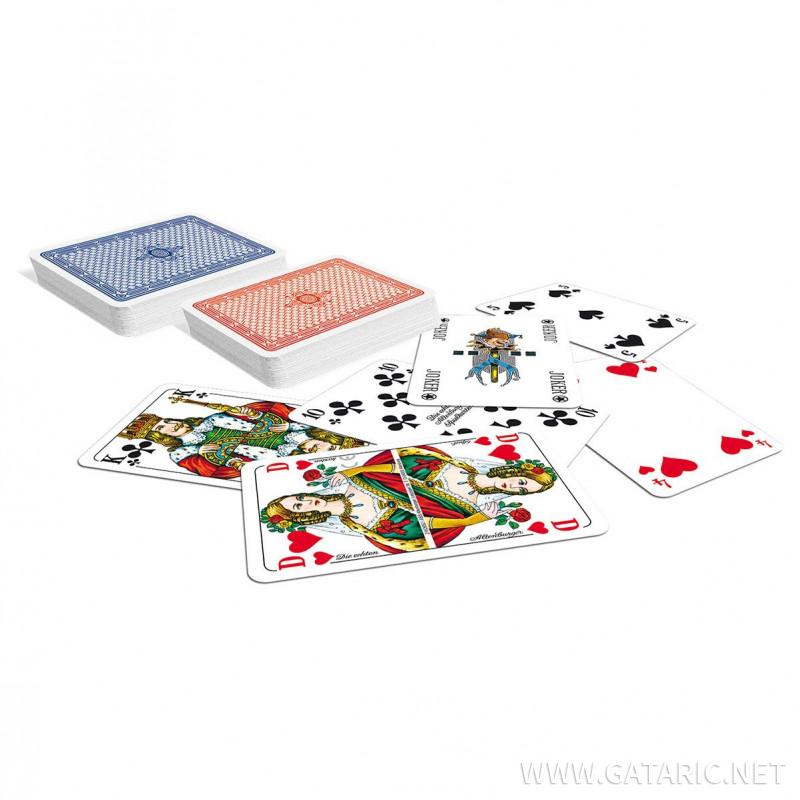 Playing cards for Romme/Poker/Bridge 