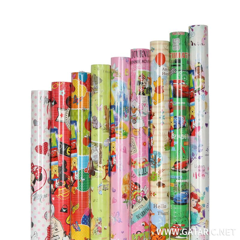 Gift paper ''DISNEY'' 60/1, Assorted colours 