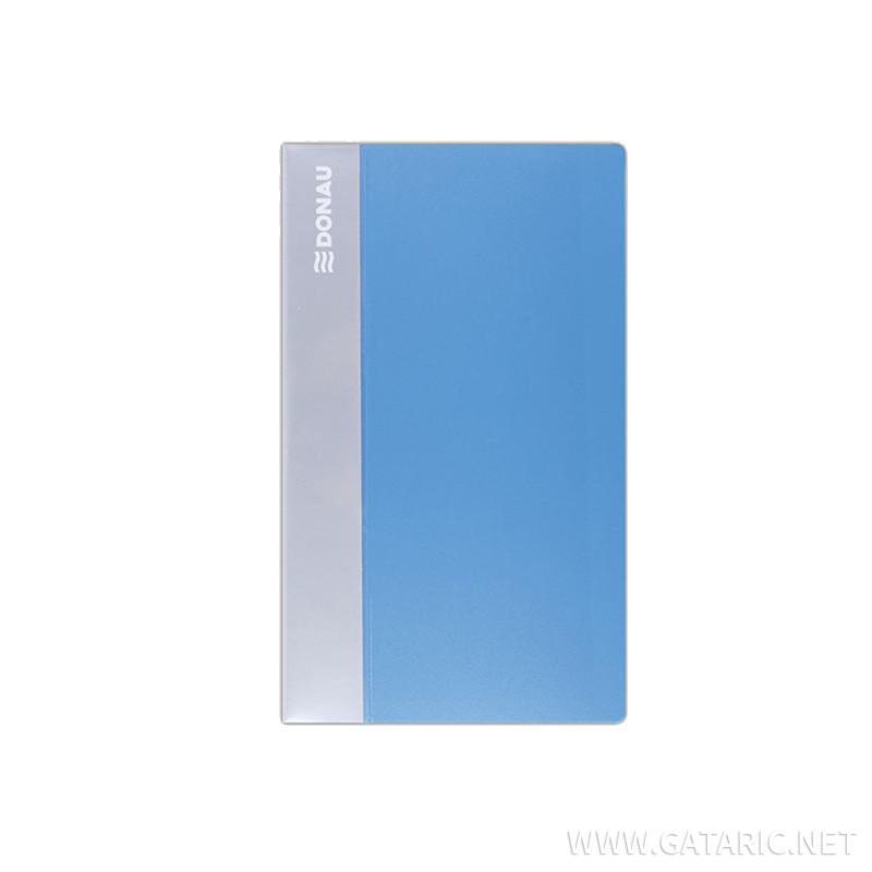 Bussines card holder, 120pcs Blue