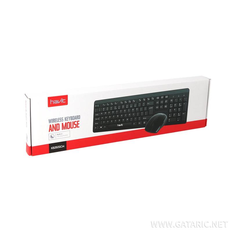 Keyboard & Mouse Wireless 