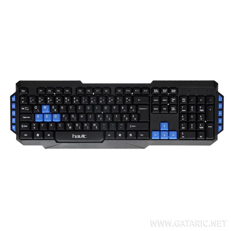 USB Tastatur Multi-media ''HV-KB327'' 