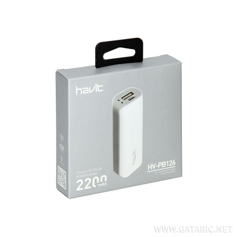 Powerbank, 2200 mAh
