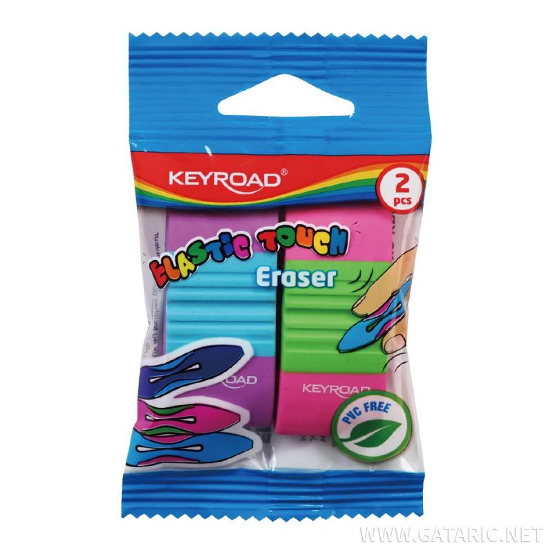 Eraser ''Elastic touch'', 2pcs blistercard 