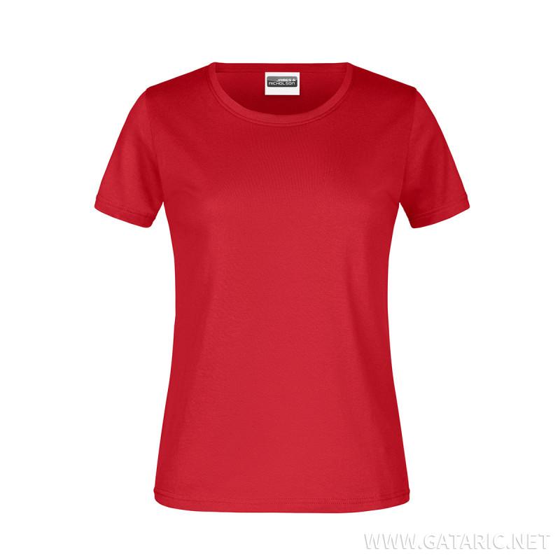 Majica Basic Ženska, Crvena M 