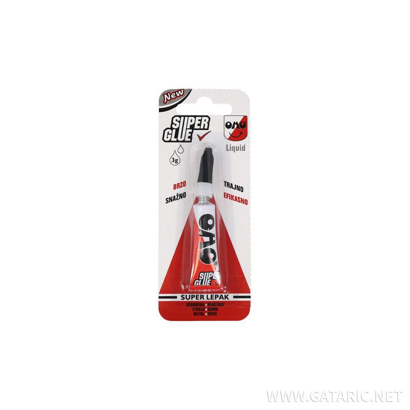 OHO Super ljepilo 3g, Stik 