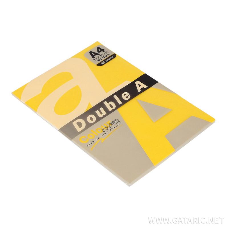DA Papir  A4/80g Žuti 25/1 