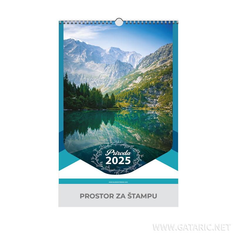 Kalendar ''Priroda'', 6+1, B3 