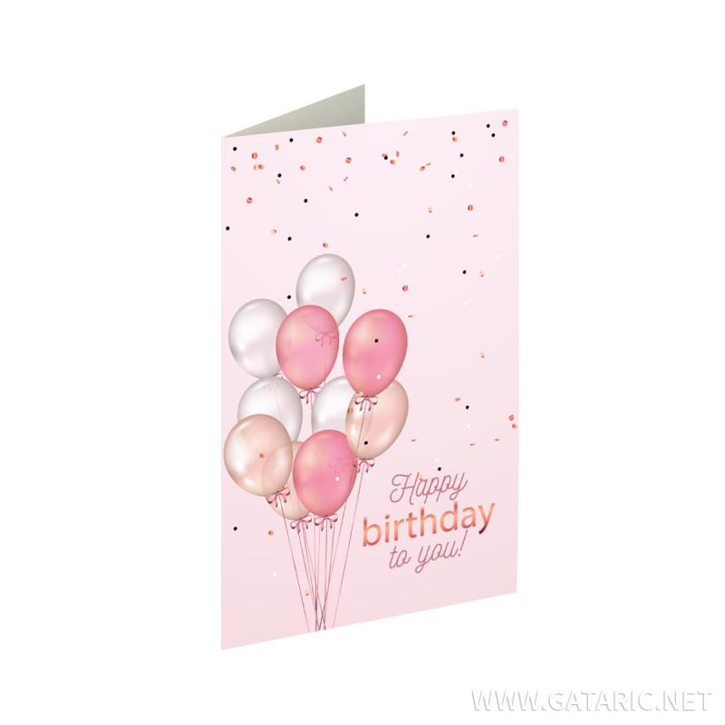 Greeting card 3D ''Happy Birthday 05'' 