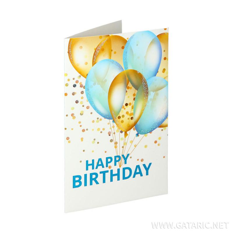 Greeting card 3D ''Happy Birthday 10'' 