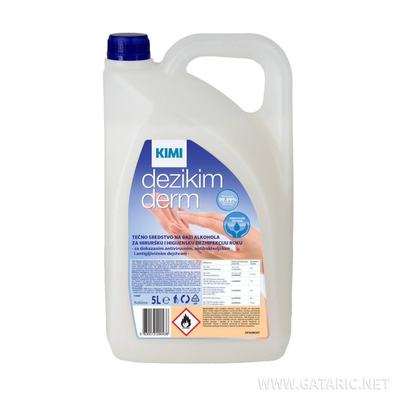 Hands sanitizer Dezikim Derm 5L