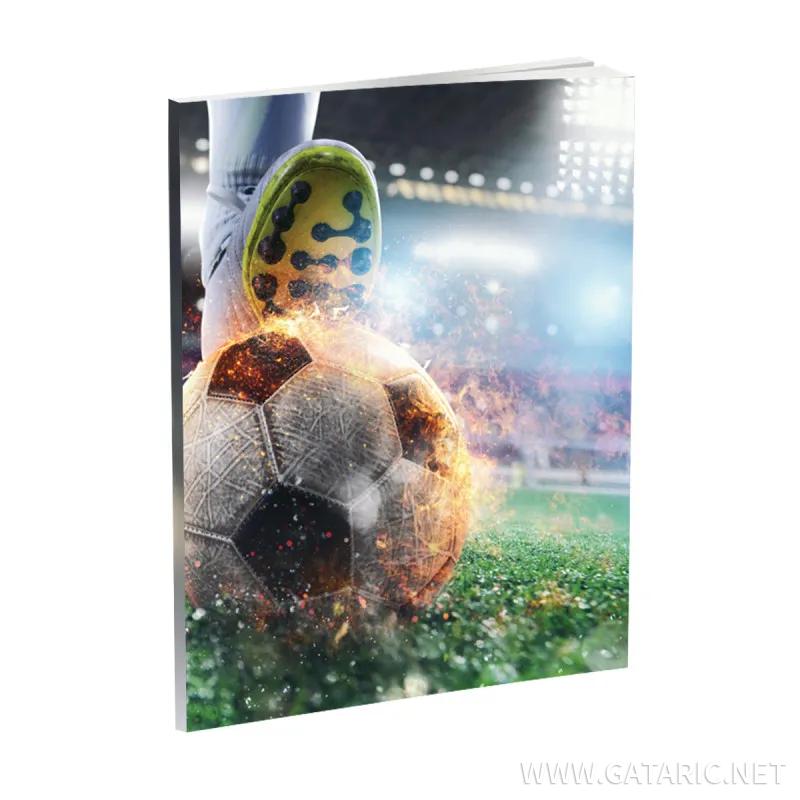 Notebook A5, hard covers, 96 squares sheets