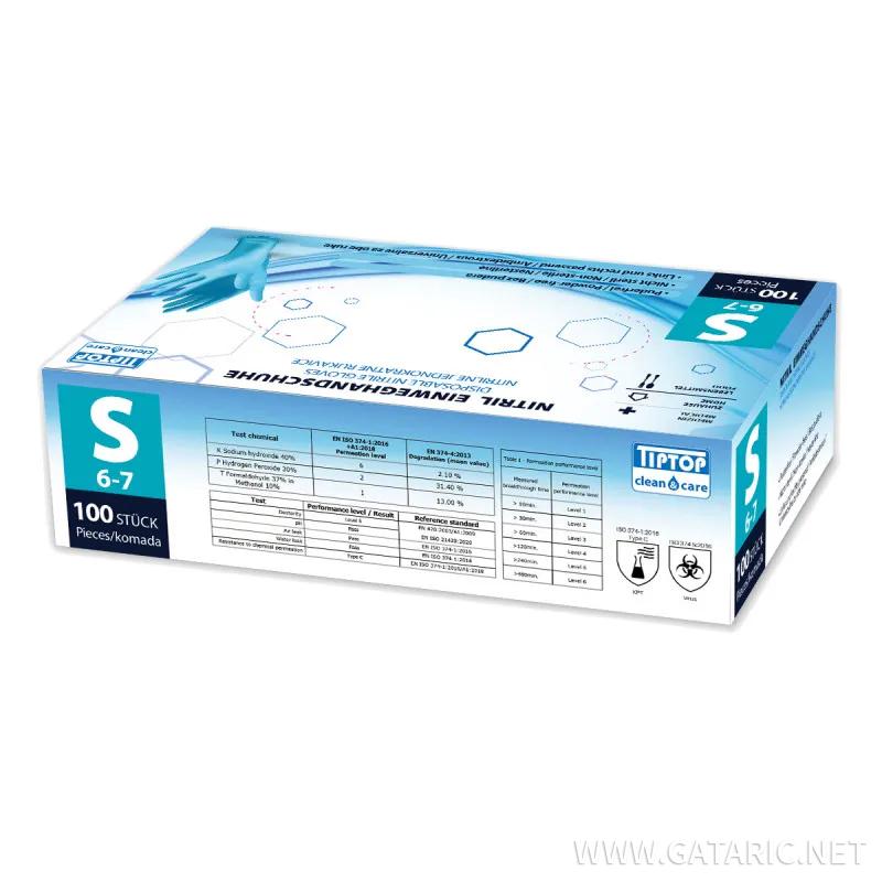 Nitrilne jednokratne rukavice S 100/1 