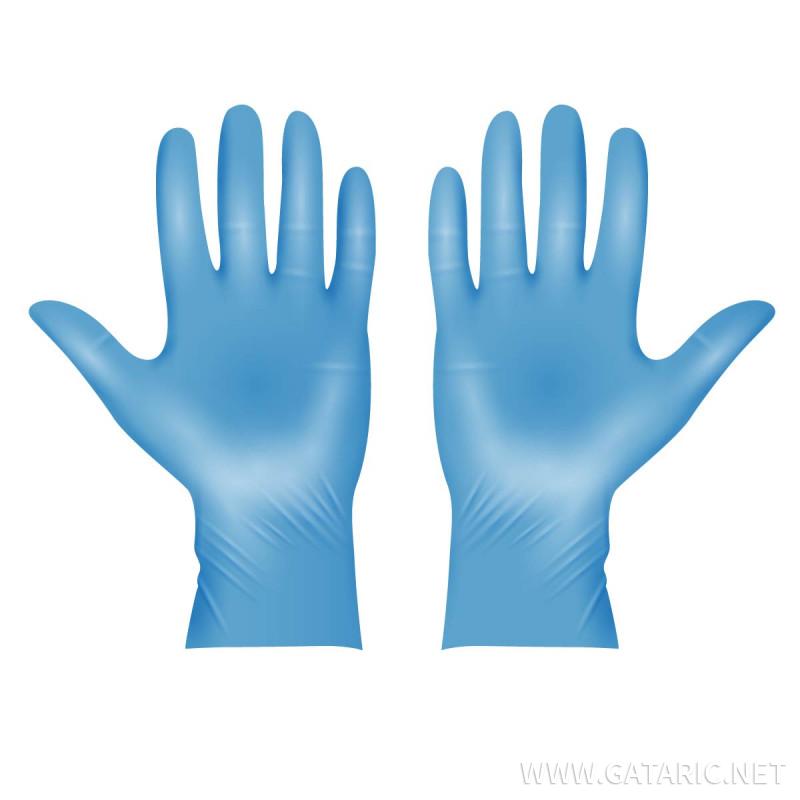 Nitrilne jednokratne rukavice XL 100/1 