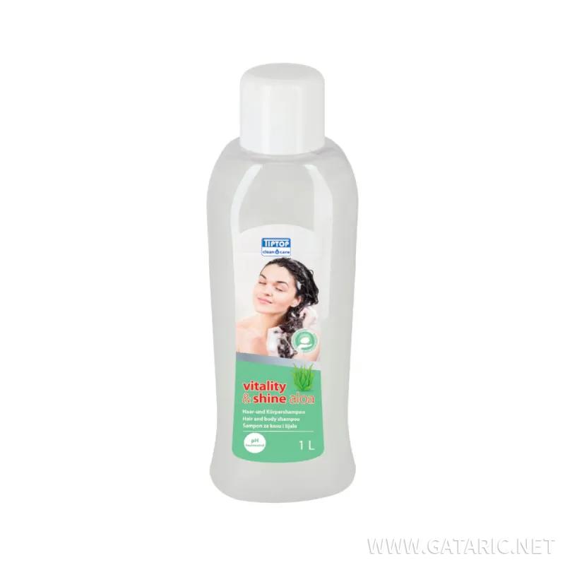 Hair and body shampoo Vitality&Shine Aloe 1L
