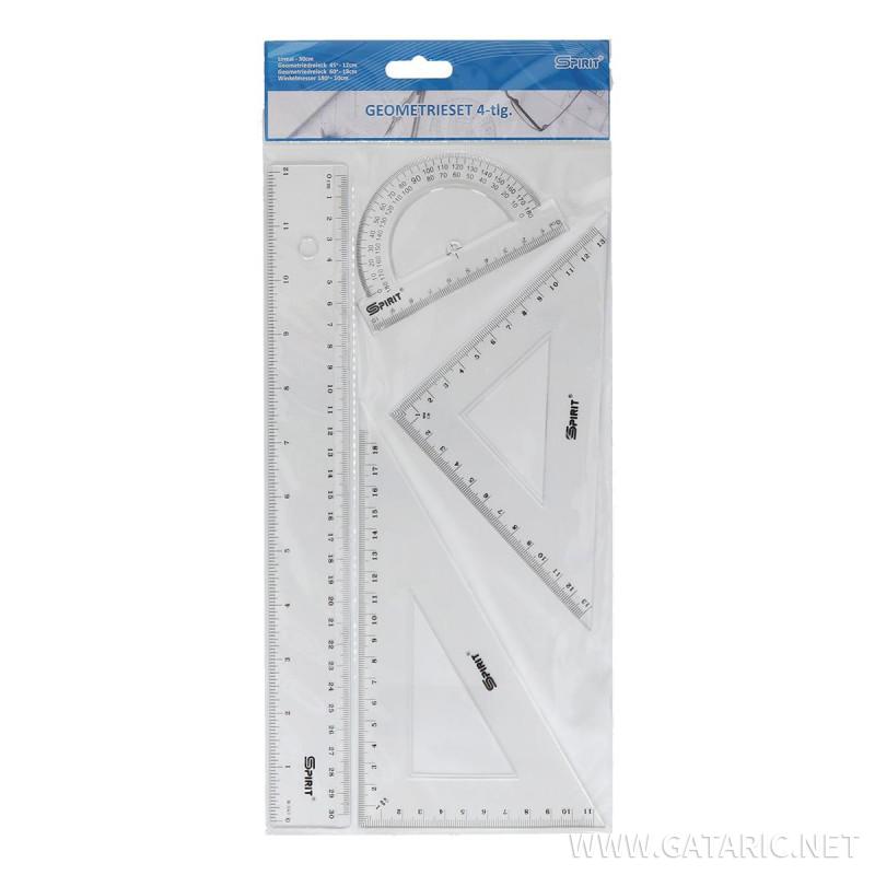 Ruler set, 30cm