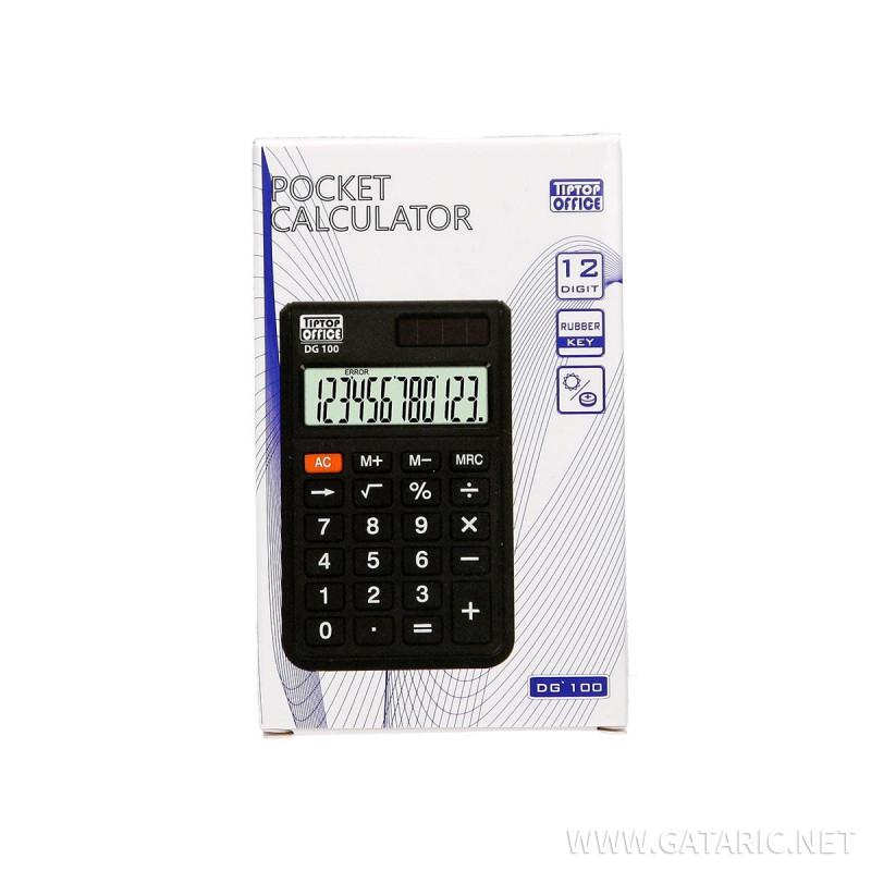 Pocket Calculator ''DG100'', 12Digits Gataric Group