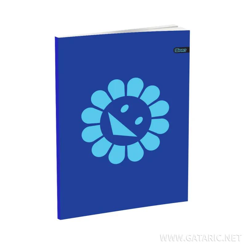 School Notebook A5 “Smiley” Soft cover, Latain, 52 Sheets