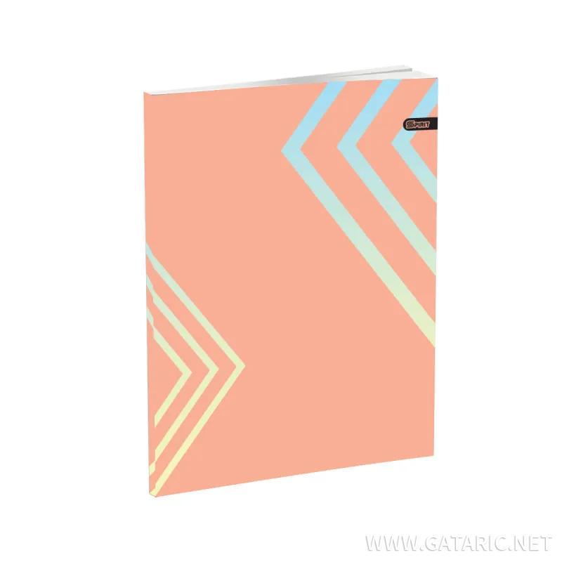 School Notebook A4 “Geometric” Soft cover, Lines, 52 Sheets
