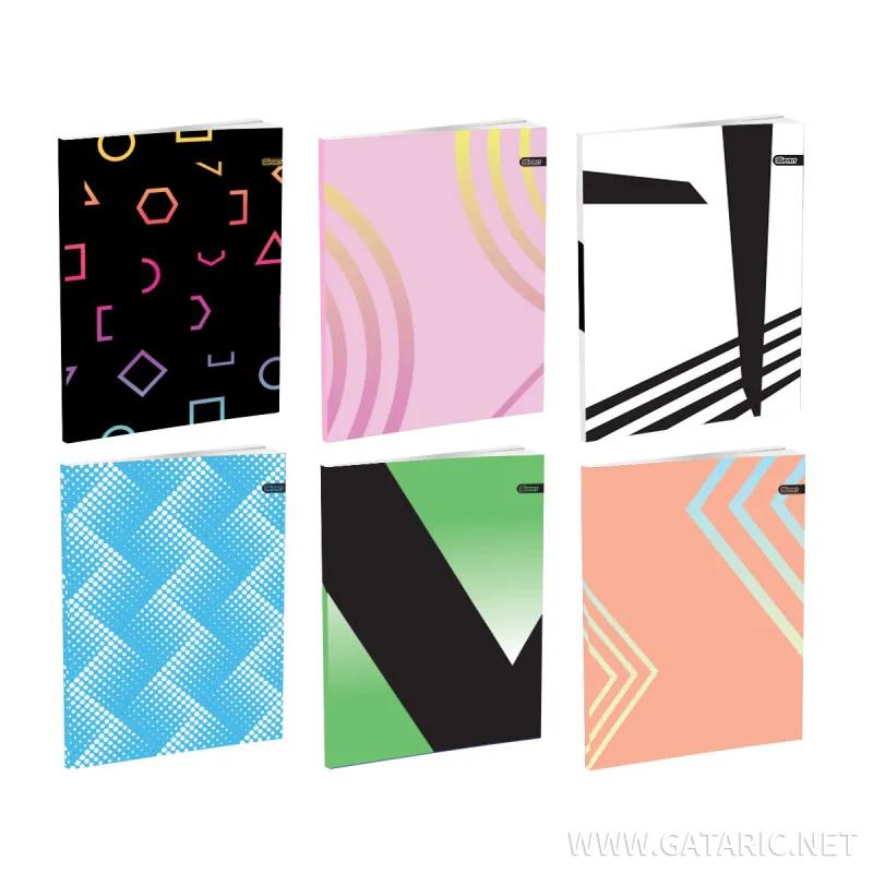 School Notebook A4 “Geometric” Soft cover, Lines, 52 Sheets