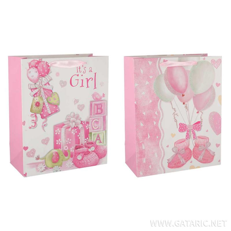 Gift bag ''Baby girl'', L