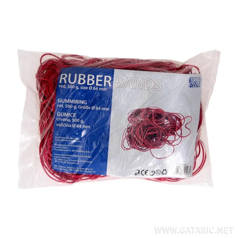 Rubber Bands 64mm, 500g