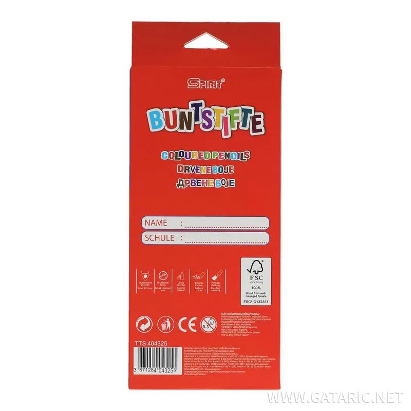Drvene bojice ''Premium'', 12/1 