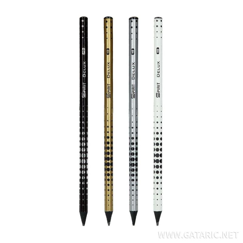 Wooden pencil ''Delux'', Black Wood