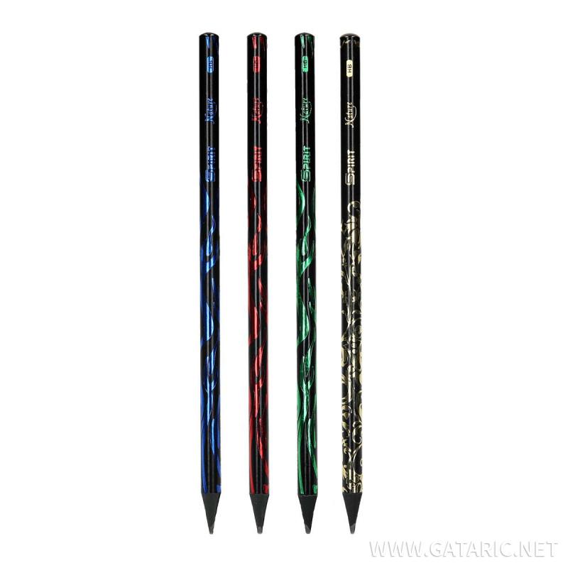 Wooden pencil ''Nature'', blackwood