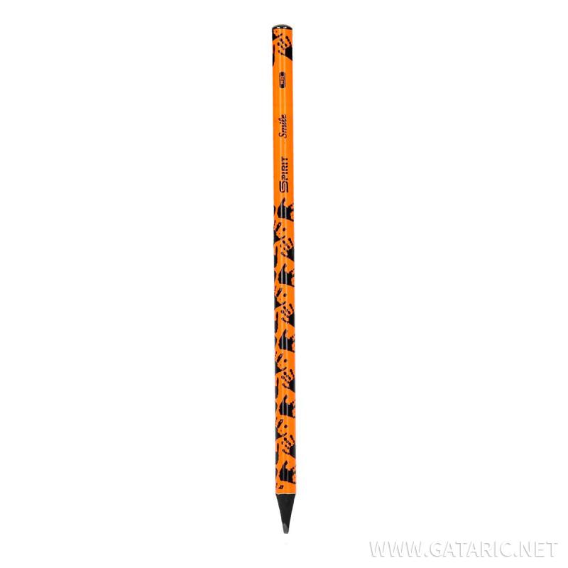 Wooden pencil ''Smile'', blackwood