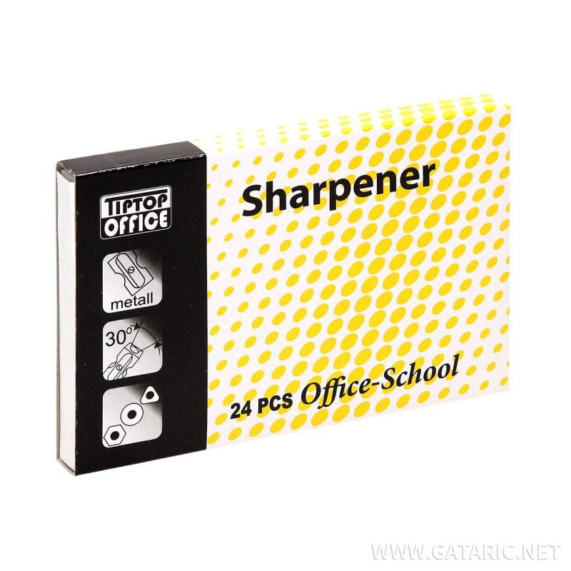 Pencil Sharpener, single hole, aluminium
