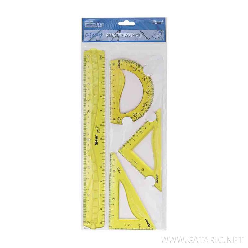 Ruler set ''Flexy'', 30cm