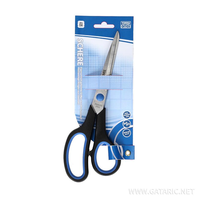Office Scissors ''Soft Grip'', 21cm