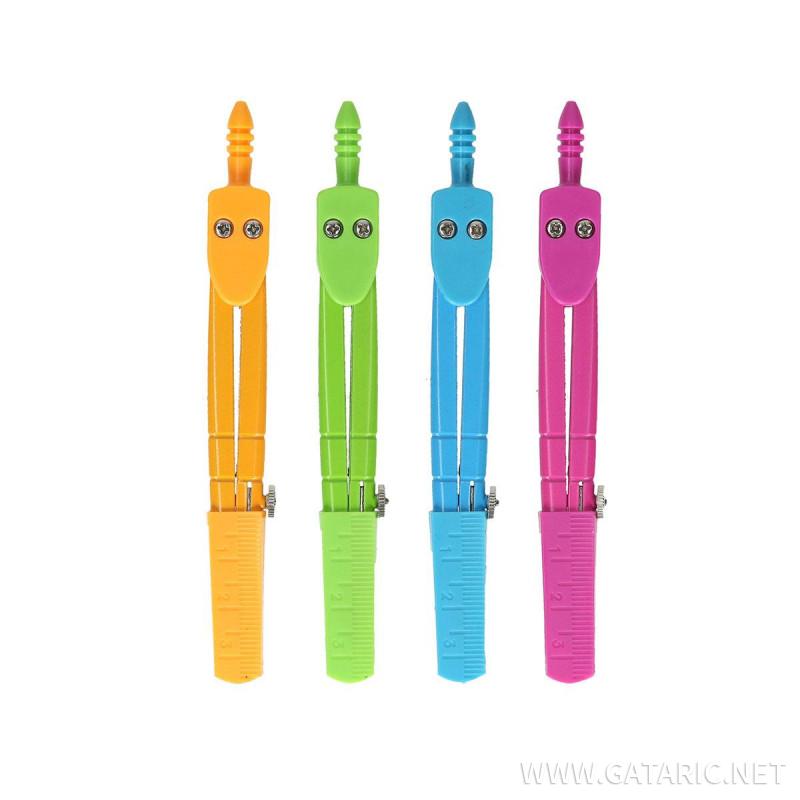 Compass, PVC tube, assorted