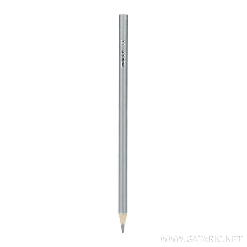 Drvena bojica ''Premium'', 3.0mm srebrena 