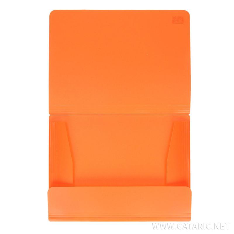 Documen File with 2-Rubbe Band, PP A4