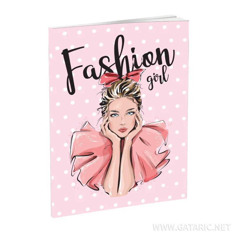Notebook A4, hard cpvers, 96 squares sheets