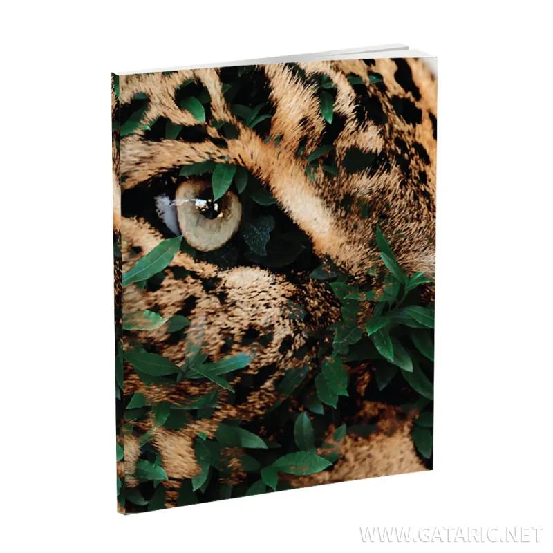 Notebook A4, hard cpvers, 96 squares sheets