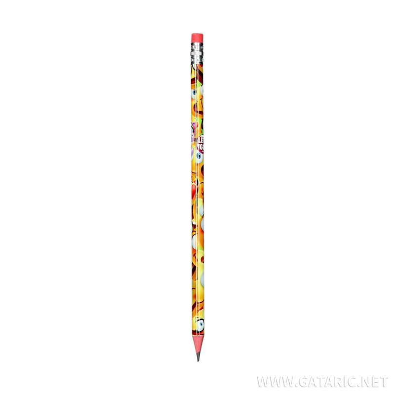 Wooden pencil ''HAPPY''