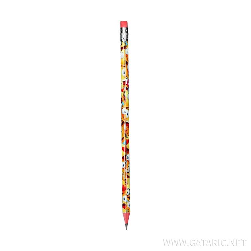 Wooden pencil ''HAPPY''
