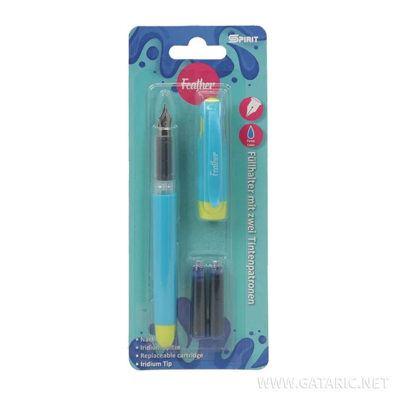 Naliv pero + 2 patrone ''Feather'', u blisteru 