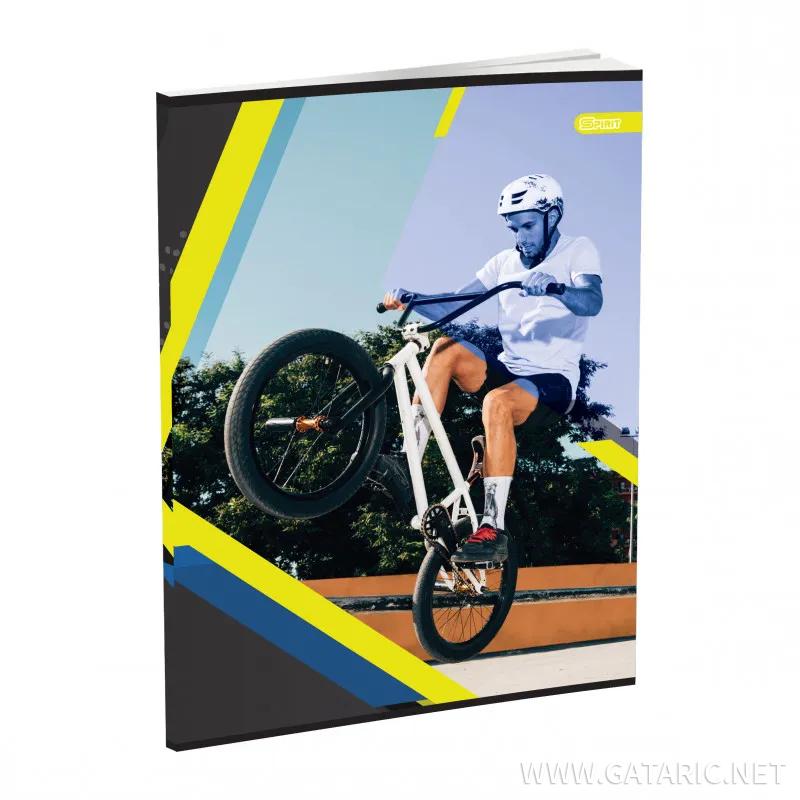 School notebook A5 ''Sport'', soft covers, 52 sheet, lines