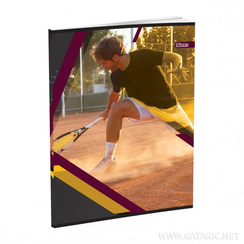 School notebook A5 ''Sport'', soft covers, 52 sheet, lines