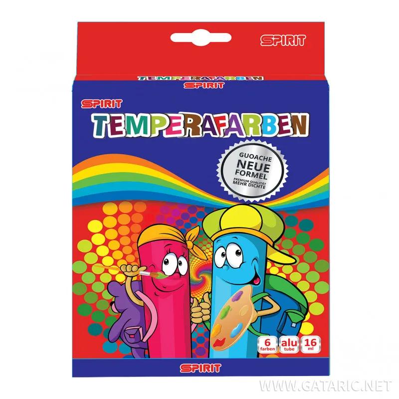 Tempera boje 16ml, 6/1 