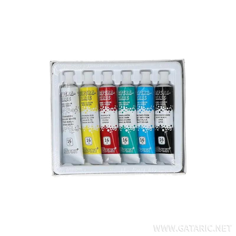 Tempera boje 16ml, 6/1 