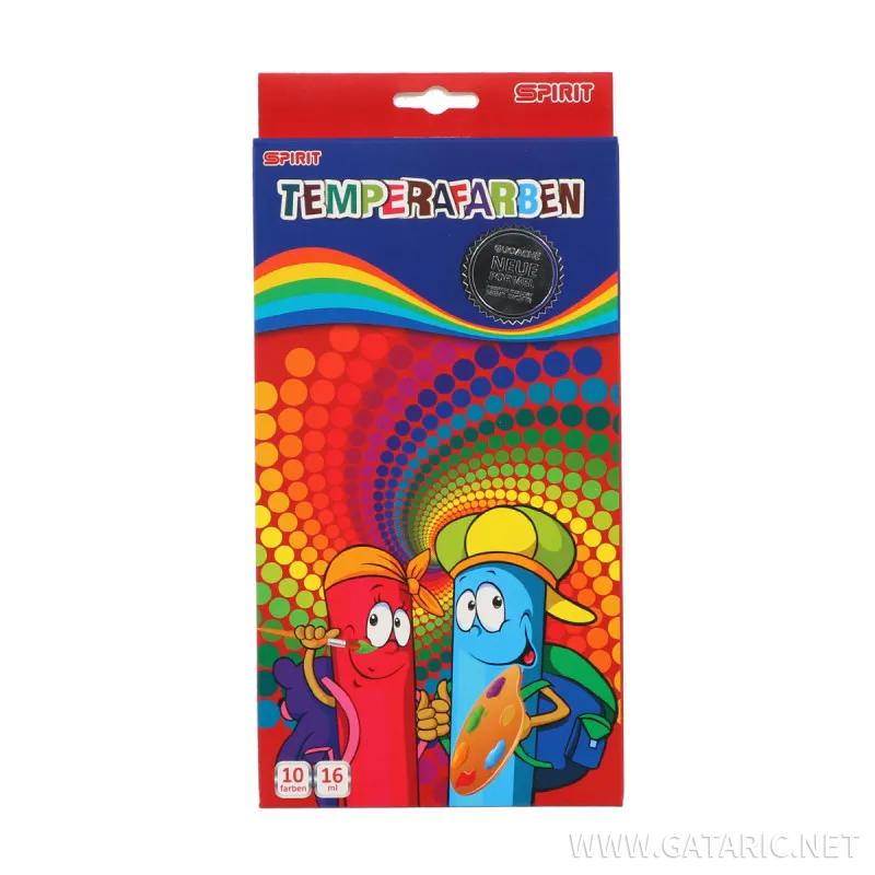 Tempera boje 16ml, 10/1 