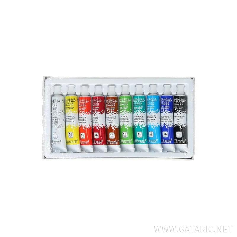 Tempera boje 16ml, 10/1 