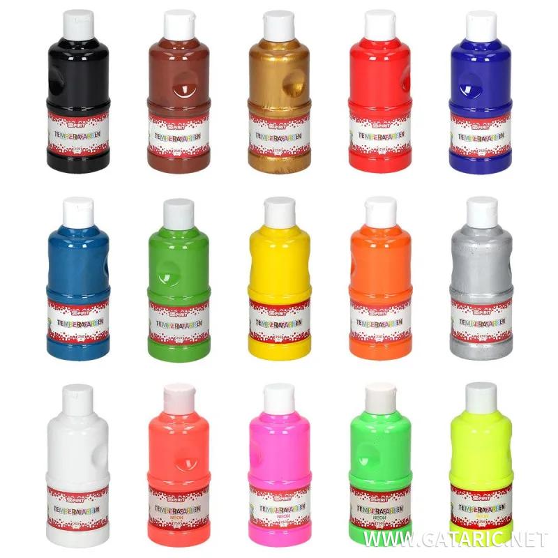 Tempera boje, 250ml 