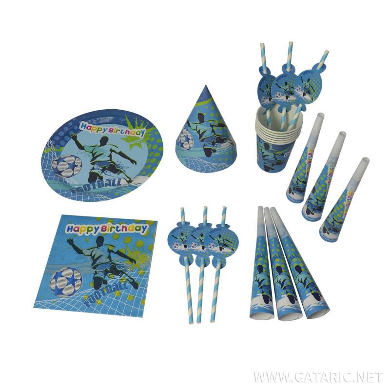 Party set ''FOOTBALL'' 6-pcs