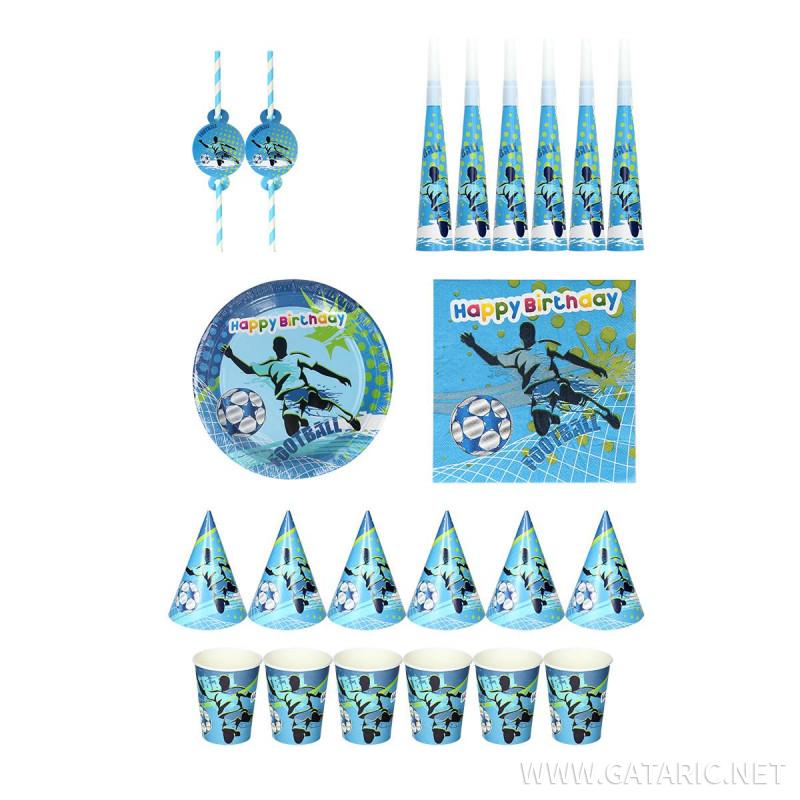 Party set ''FOOTBALL'' 6-pcs