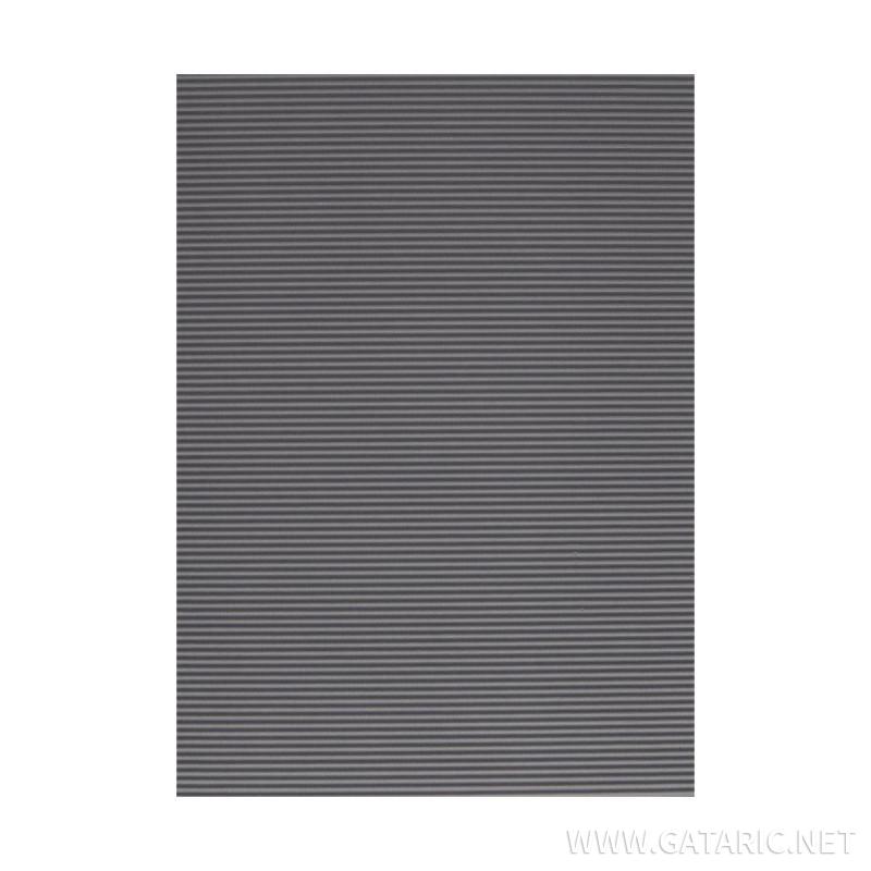 Corrugated paper, gray